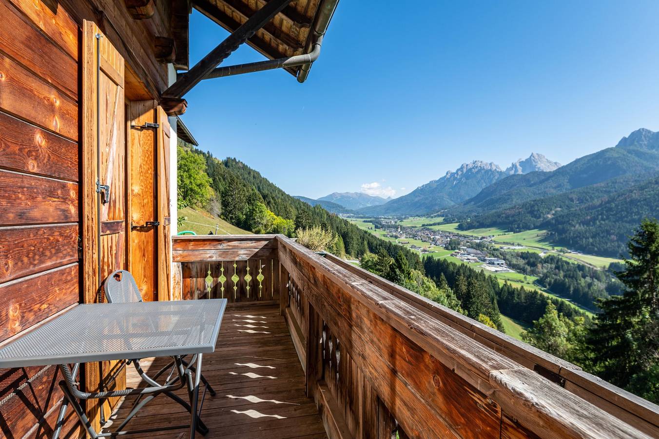 Ganze Wohnung, Ferienwohnung Häuslerhof Pinus mit Bergblick, Balkon und Wlan in Villgratner Berge, Niederdorf