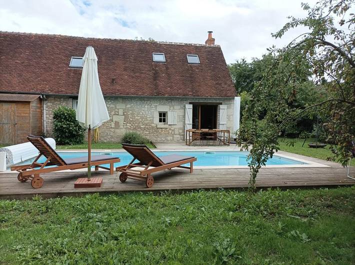 Location de vacances pour 7 personnes, avec jardin et piscine à Couffy - 2