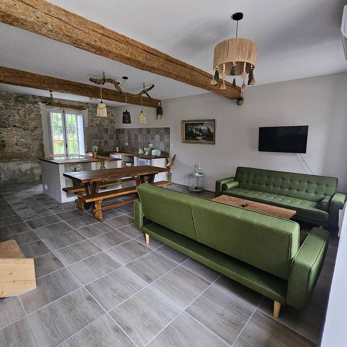 Gîte pour 6 personnes, avec jardin et vue, adapté aux familles à Villedubert - 2