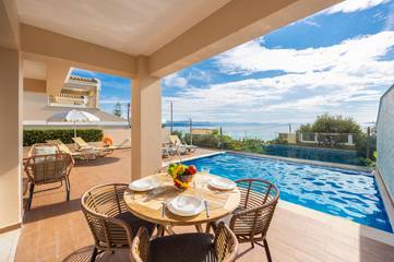 Villa pour 4 Personnes dans Mparmpati, Corfou, Photo 3