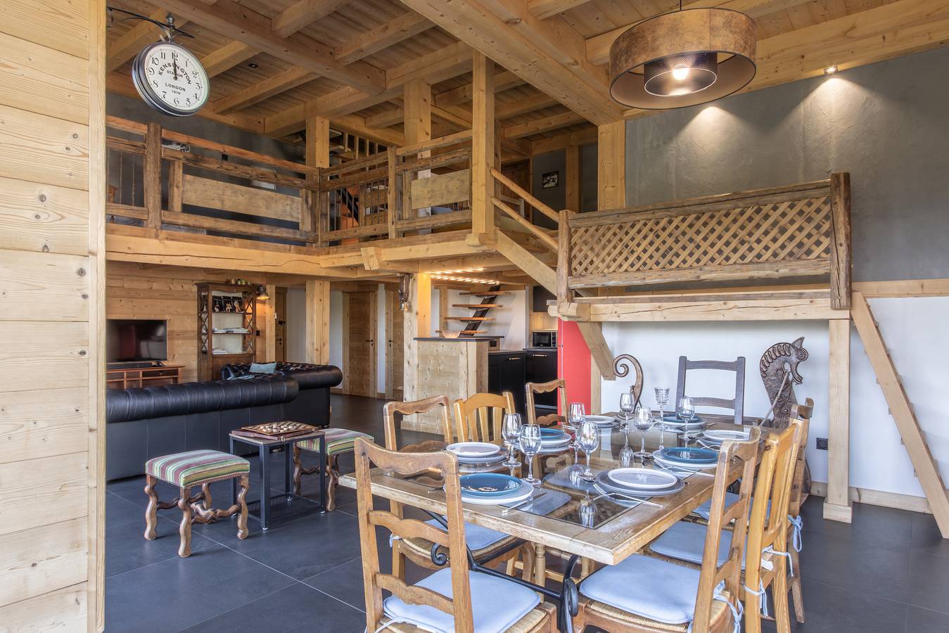 Appartement entier, Appt Vincent - 200 m2 - Idéal famille - Vue Mont-B in Cordon, Pays du Mont-Blanc