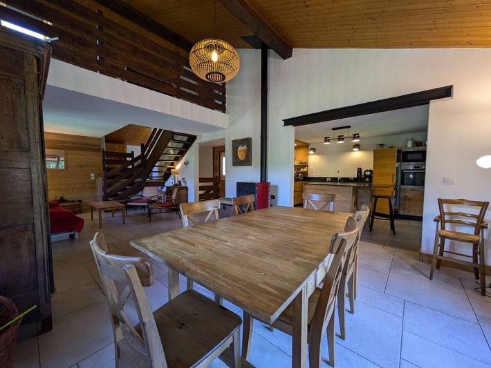 Chalet pour 12 personnes, avec jardin et balcon - 1