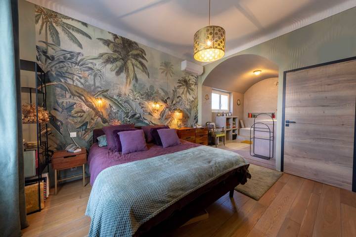 Ferienhaus für 6 Personen, mit Pool und Garten sowie Balkon, kinderfreundlich in Nizza - 4