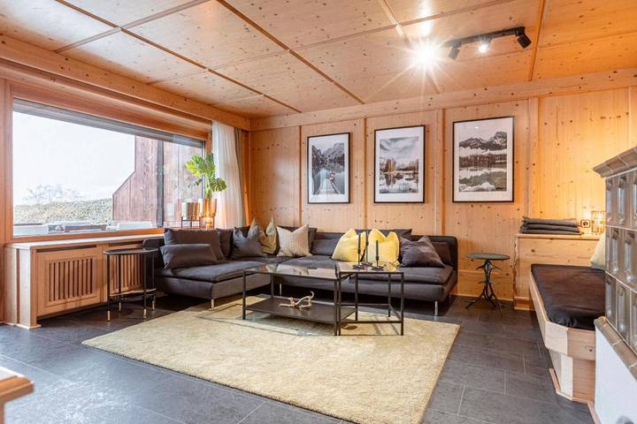 Ferienhaus für 6 Personen, mit Terrasse und Garten sowie Ausblick