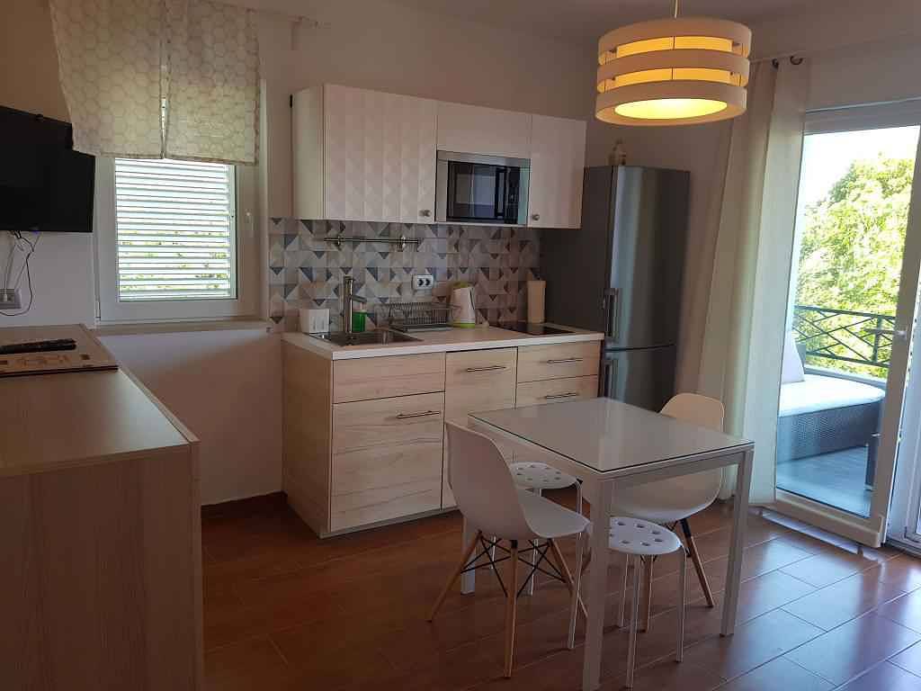 Całe studio, Studio Z widokiem na morze i tarasem  in Orebić, Pelješac