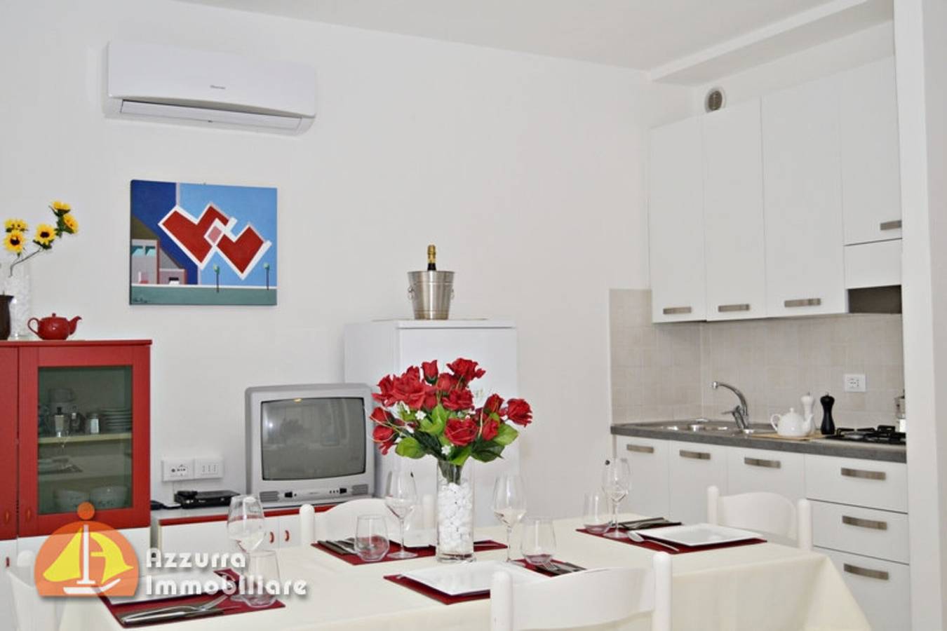 Appartement entier, Appartement 'Vera Cruz 510' avec vue sur la mer, piscine partagée et climatisation in Lido di Jesolo, Jesolo