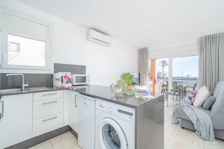 Ganze Wohnung, Bahia 4 1º A in Empuriabrava, Oberampurien