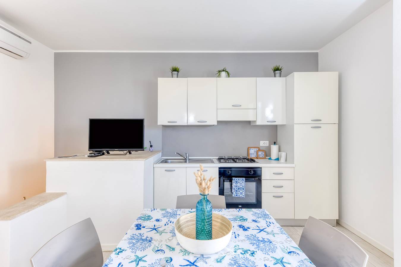 Villa 'Alma Maldive Del Salento' avec terrasse privée, Wi-Fi et climatisation in Marina di Pescoluse, Pescoluse
