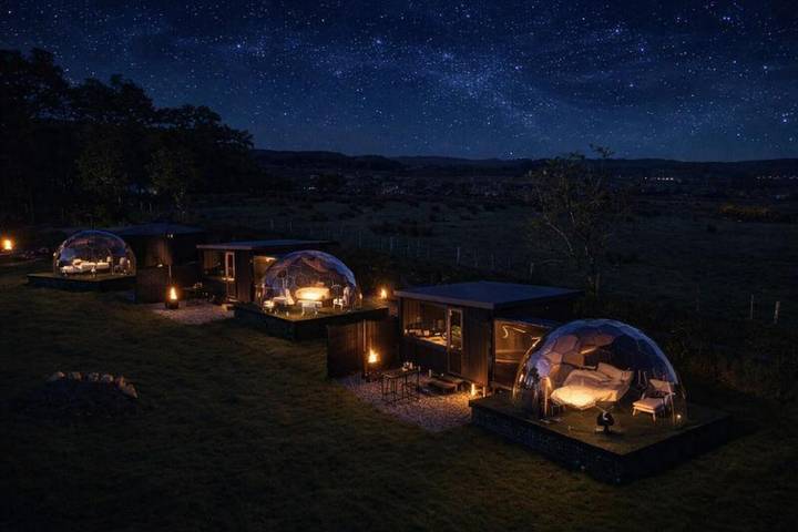 Camping für 2 Personen, mit Whirlpool und Garten in Nordirland - 4