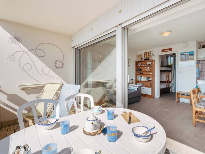 Gîte pour 4 personnes, avec balcon dans Plage du Men Du - 2