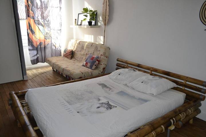 Appartement de vacances pour 2 personnes, avec Terrasse et Jacuzzi ainsi que Piscine et Sauna