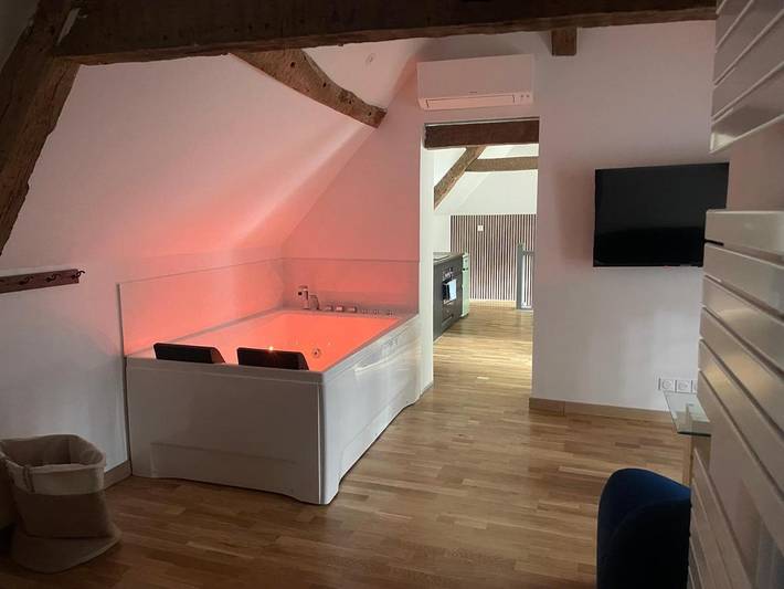 Appartement de vacances pour 2 personnes, avec Jacuzzi