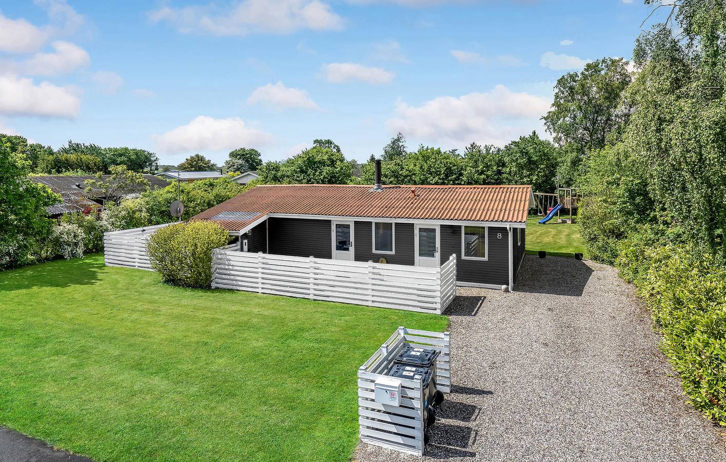 Ferienhaus für 6 Personen mit Terrasse in Stenodden, Tåsinge