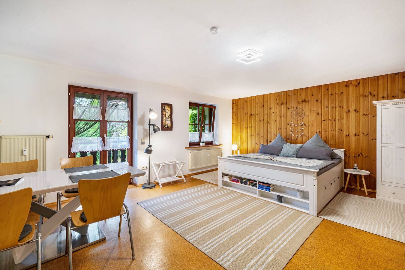 Ganzes Studio, Ruhiges Studio mit Balkon ins Grüne – Apartment Gardenview in Kinsau, Romantische Straße