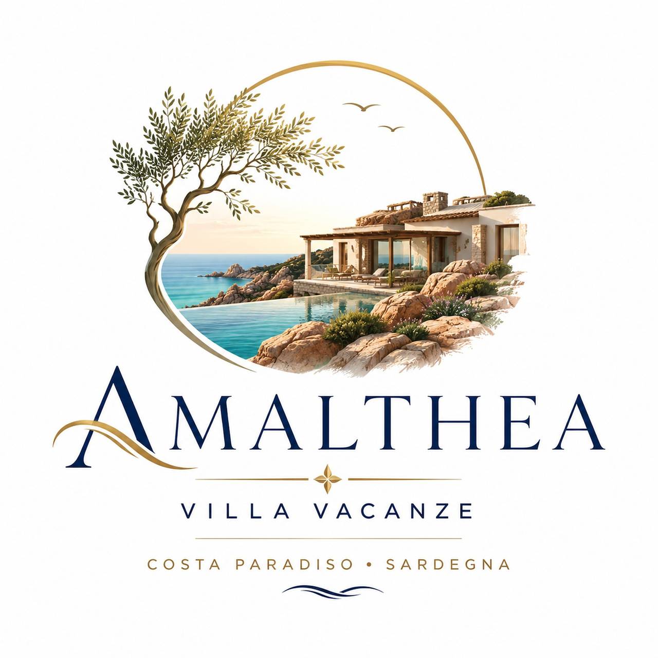 Villa 'Amalthea' con vistas al mar, terraza privada y Wi-Fi in Costa Paradiso, Trinità d'Agultu e Vignola