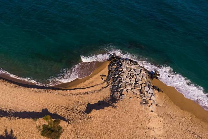 Casa rural para 6 personas, con piscina para niños y vistas además de piscina y jardín en Sant Pol de Mar - 4