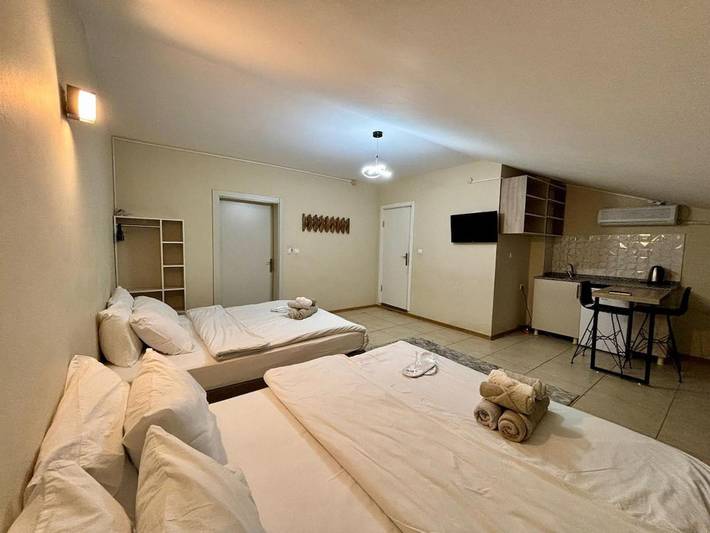 Aparthotel para 3 pessoas, com jardim - 1