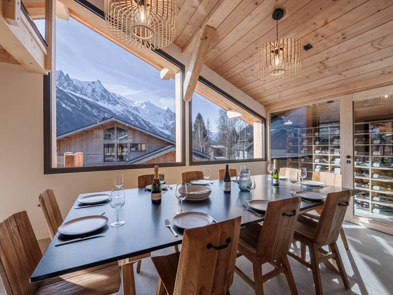 Chalet avec jacuzzi et animaux admis, vue Mont-Blanc in Brevent-Flegere, Chamonix-Mont-Blanc