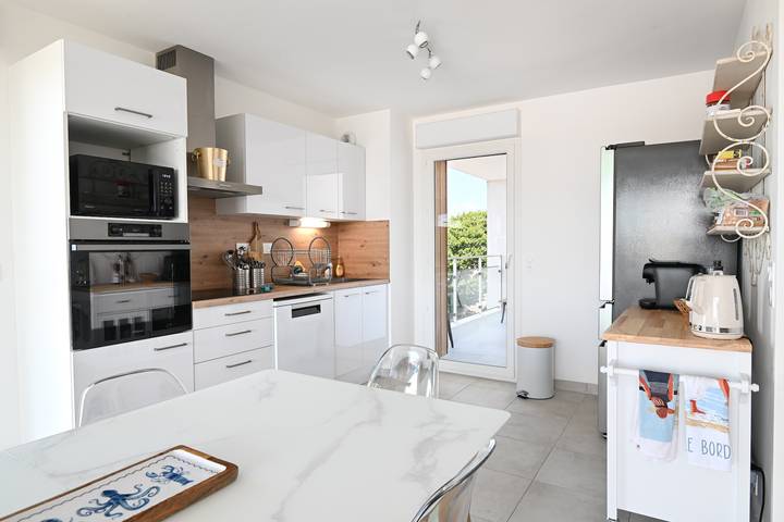 Appartement entier, Chez Nathalie - Appt avec terrasses proche plage in Donville-les-Bains, Côte de la Déroute