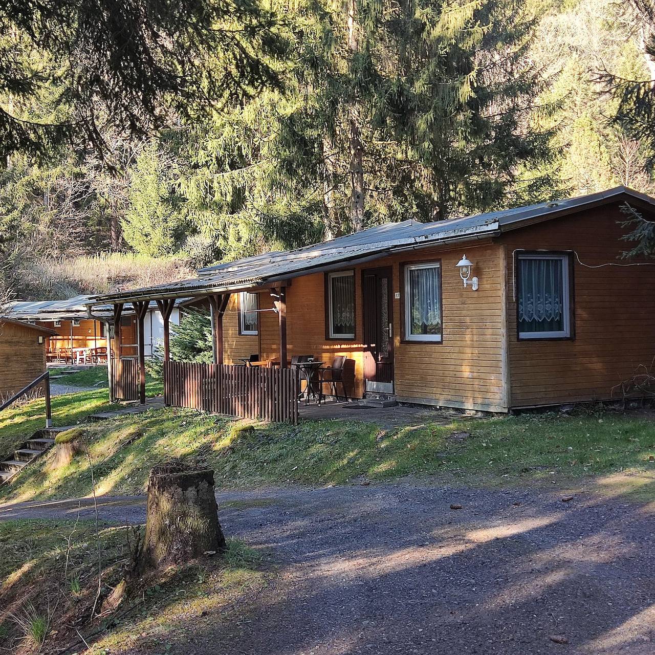 Campingplatz &amp; Bungalowdorf am Waldbad in Erlau, St. Kilian