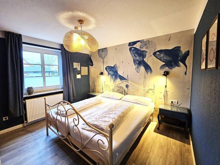 Ganze Ferienwohnung, Nis Puk _Fw Habel (Eg) - Ferienwohnung in Utersum: 50 m² mit Terrasse, Strandnah (500 m) in Nordfriesische Inseln (Schleswig-Holstein) (Schleswig-Holstein), Utersum