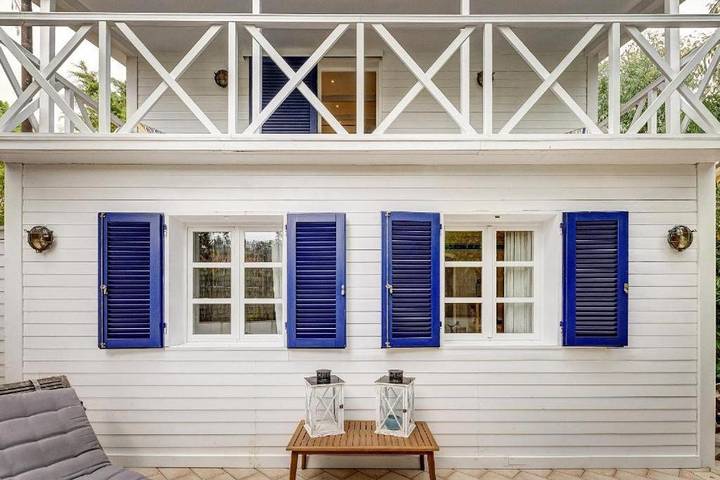 Chalet für 8 Personen, mit Balkon und Terrasse sowie Garten auf Elba