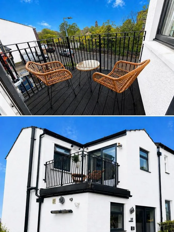 Maison de vacances pour 5 personnes, avec balcon et vue - 1