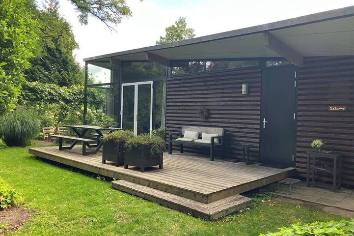 Chalet voor 4 personen, met balkon en tuin in Schoorl