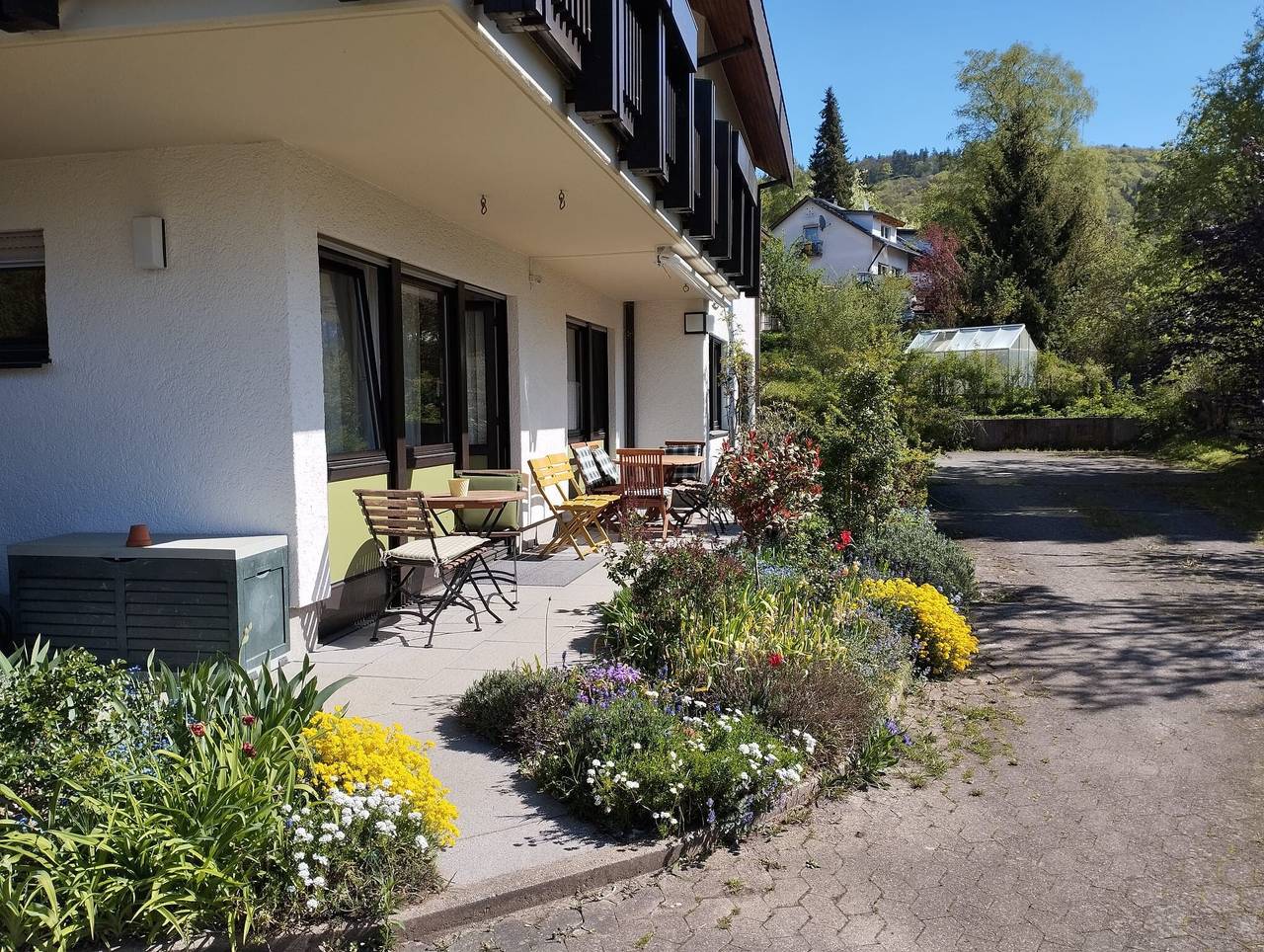 Ganze Wohnung, Apartment 'Gänsbach' mit privater Terrasse, Gemeinschaftsgarten und Wlan in Albstadt, Neckar-Alb