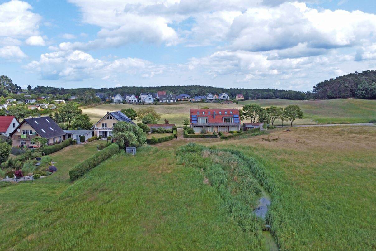 Ganze Wohnung, Ferienwohnung Fischerblick mit Seeblick, Balkon und Platz für 6 Gäste in Ückeritz, Bernsteinbäder
