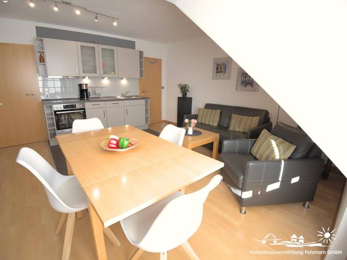 Ferienwohnung für 3 Personen, mit Garten und Balkon, mit Haustier in Burgstaaken - 2