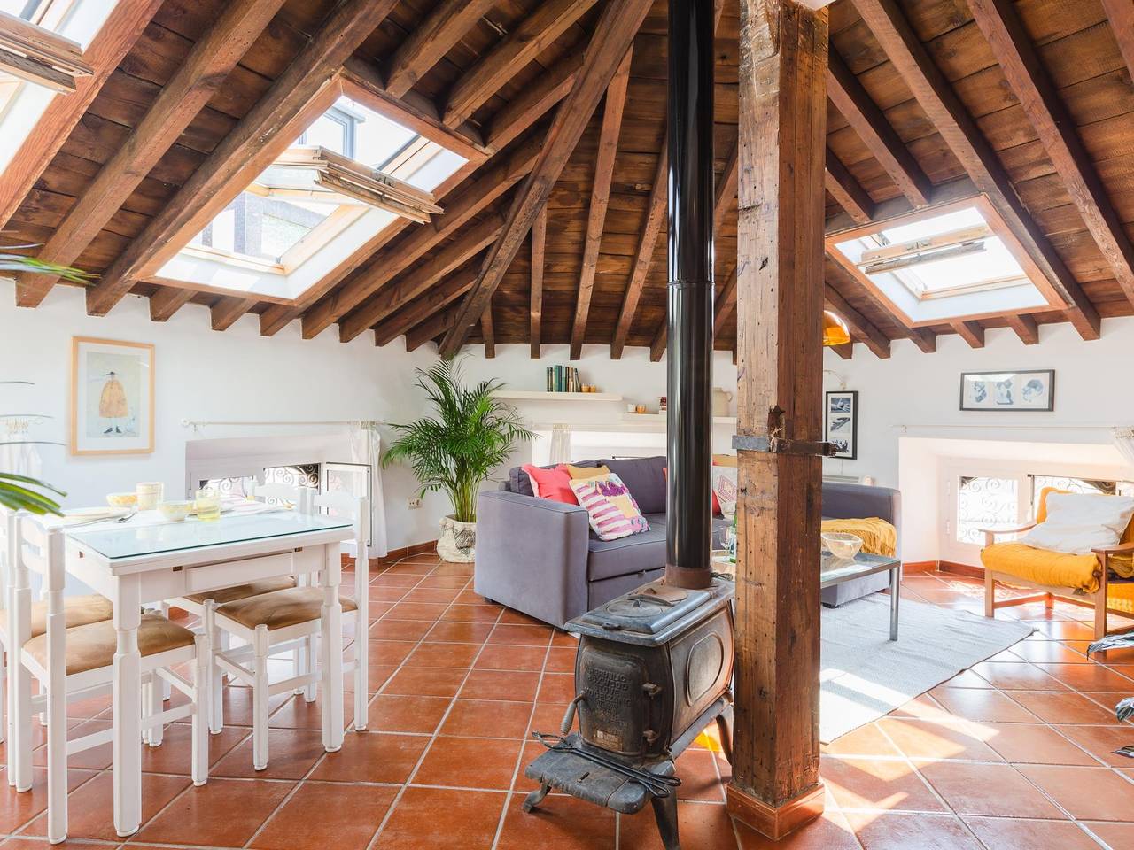 Loft voor 4 Personen in Centro (Málaga), Malaga