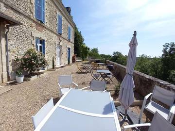 Chambre d’hôte pour 3 personnes, avec jardin à Le Blanc