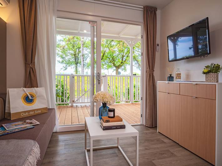 Camping für 4 Personen, mit Pool und Terrasse sowie Whirlpool, mit Haustier in Friaul-Julisch Venetien - 4