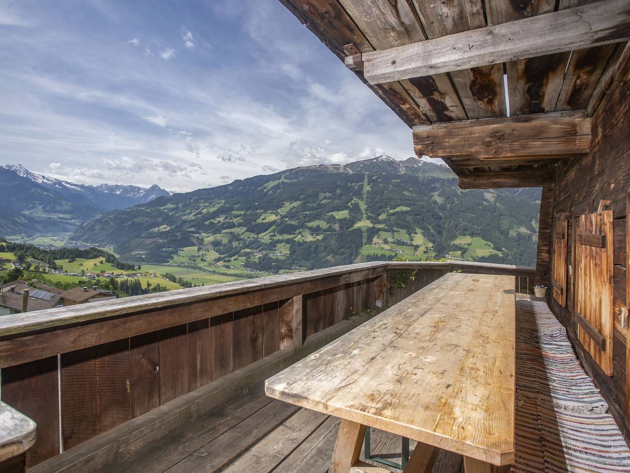 Hochzillertalblick in Stummerberg, Kitzbuehl alps