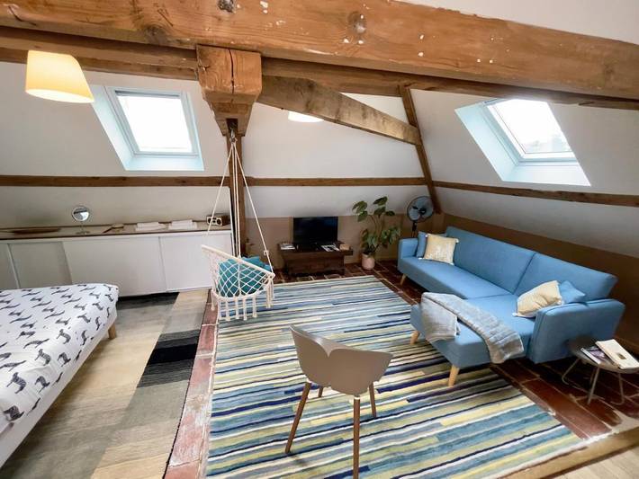 Location de vacances pour 2 personnes, avec Terrasse et Vue à Joigny