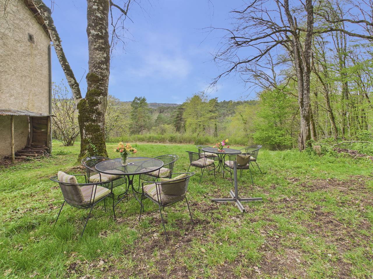 Gîte typique pour 11 avec piscine et jardin in Fanlac, Périgord Noir