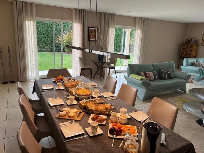 Maison d’hôte pour 2 personnes, avec vue ainsi que piscine et jardin à Lège-Cap-Ferret - 4