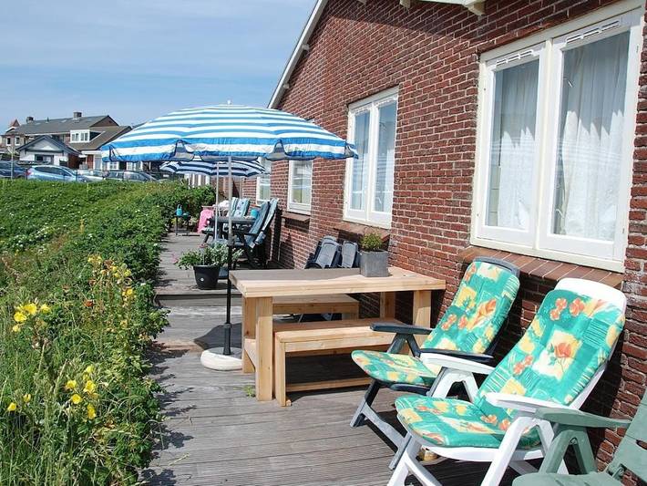 Vakantiehuis voor 4 personen, met terras in Egmond aan Zee