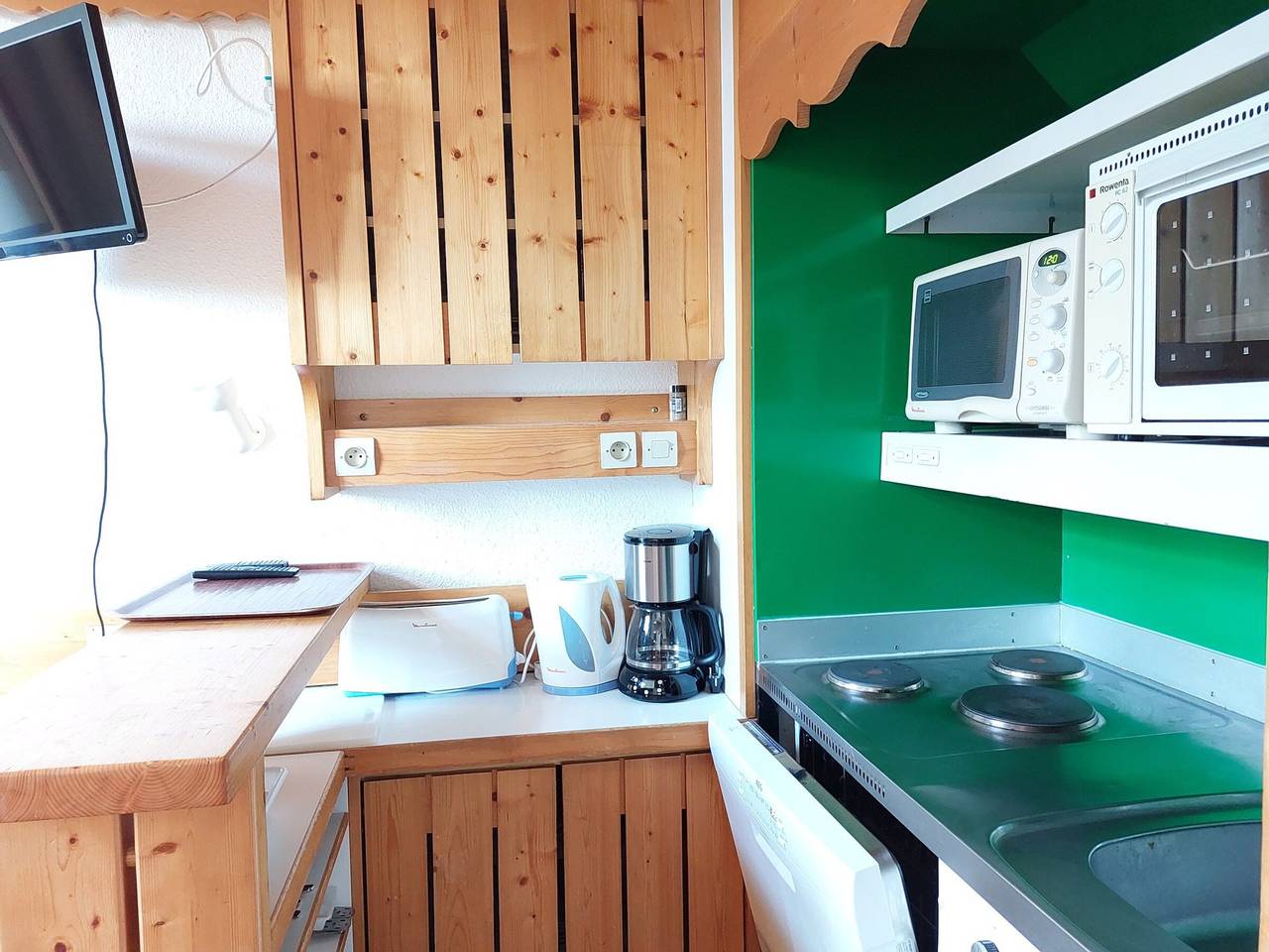 Apartamento entero, Estudio acogedor con altillo para 4 personas en Arc 1800, cerca de pistas y Wifi incluido in Arc 1800, Bourg-Saint-Maurice