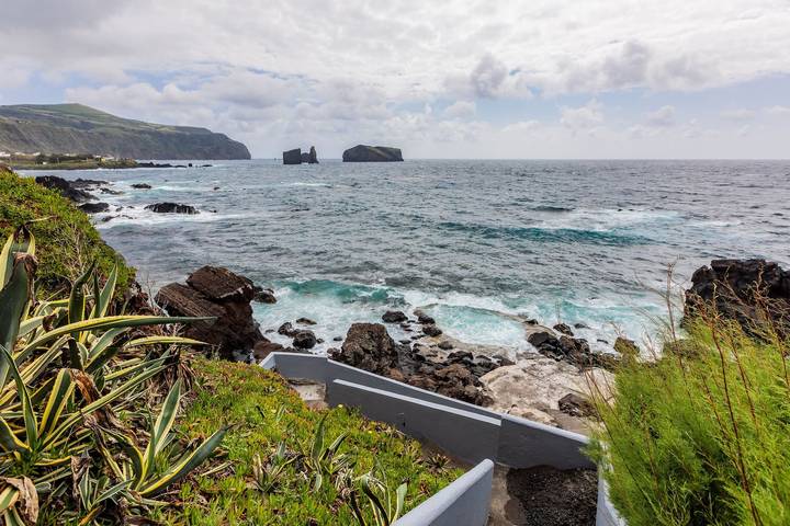 Mosteiros Natural Pool House in São Miguel Island, Mosteiros
