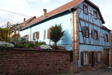 Gîte pour 11 personnes, avec jardin à Ottrott