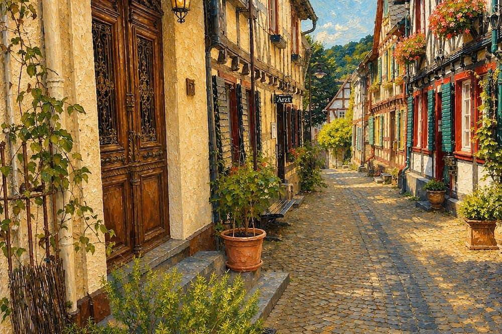 Ganze Wohnung, Familienfreundliche Unterkunft in der historischen Altstadt von Unkel am Rhein in Unkel, Mittelrhein