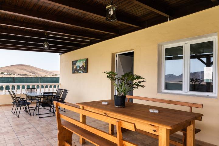 Ruhige Villa Ralue mit Pool, Terrasse und Garten in Tuineje, Fuerteventura