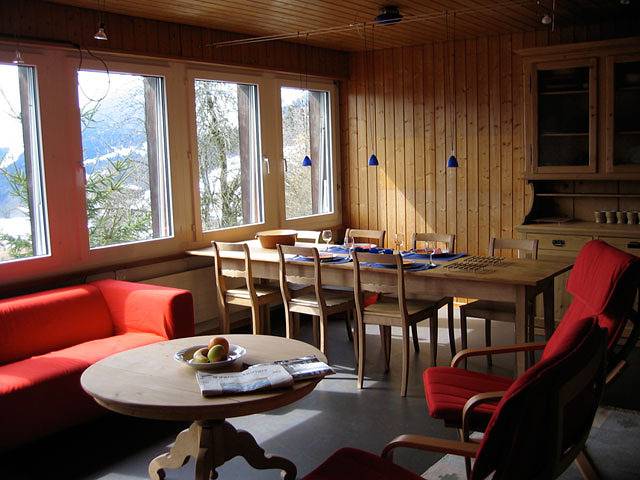 Appartement de vacances entier, Ferienhaus Terlischa - 4.5 Zimmer Ferienhaus in Massif du Rätikon, Seewis im Prättigau