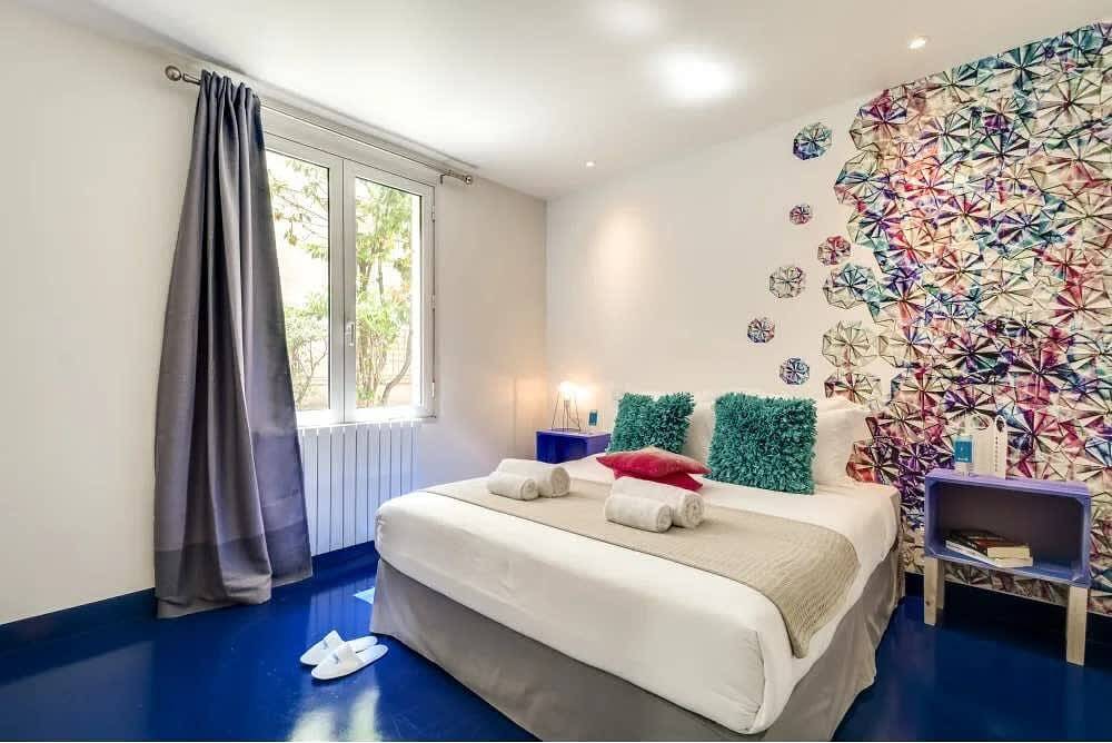 Ganze Wohnung, Ferienwohnung für 9 Personen mit Balkon/Terrasse in 3e Arrondissement, Paris