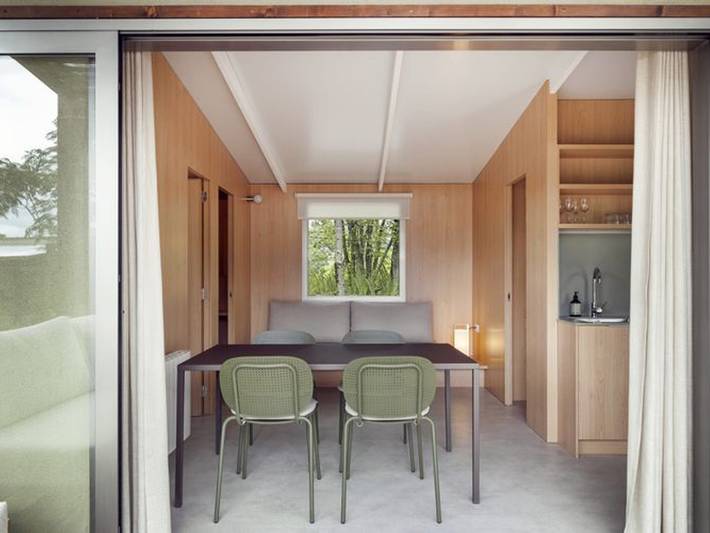 Camping pour 4 personnes, avec terrasse et piscine dans Aragon (Espagne) - 2