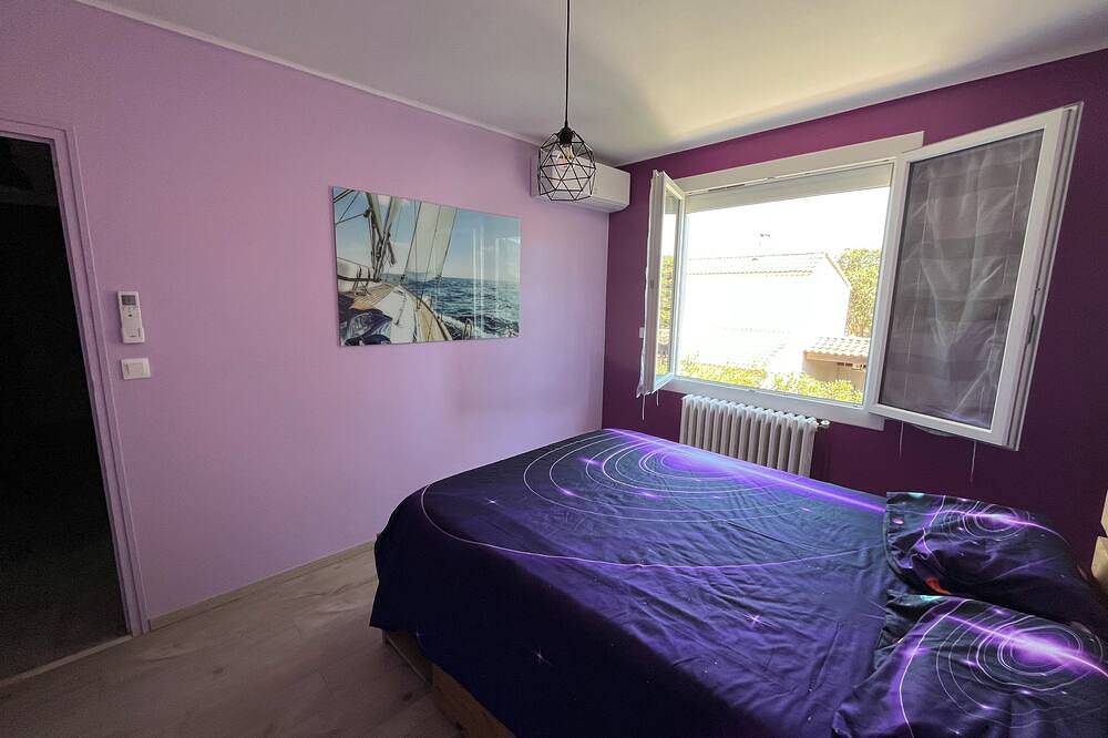 Ganze Wohnung, Entire first-floor apartment with exterior in Montblanc, Mittelmeerküste (Frankreich)
