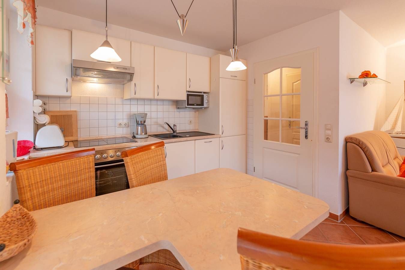 Ganze Ferienwohnung, Strandrose - Bade- & Saunawelt täglich inklusive in Thiessow, Mönchgut