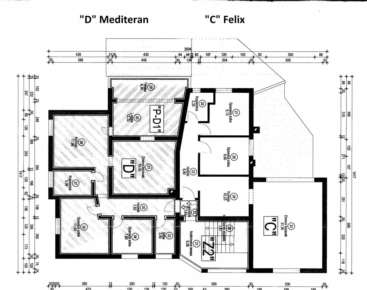 Apartamento entero, Ferienwohnung in Poreč mit Terrasse, Klimaanlage, W-Lan, Spülmaschine (4928-4) in Kukci, Region de Porec